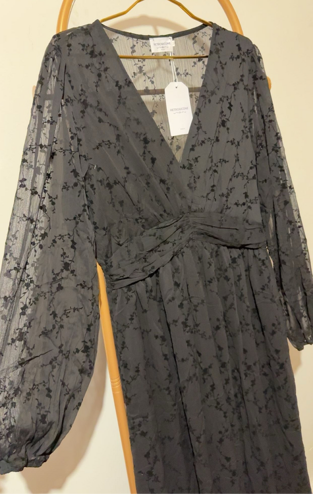 Robe longue noir