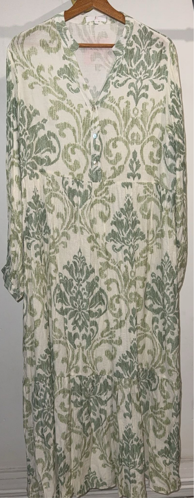 Robe longue en viscose