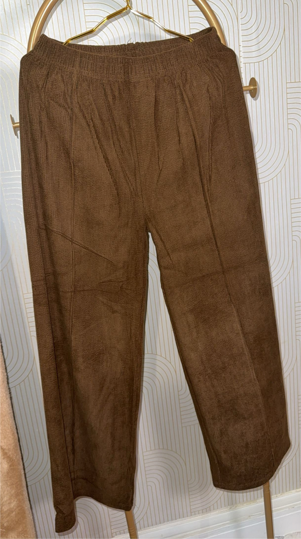 Ensemble velour