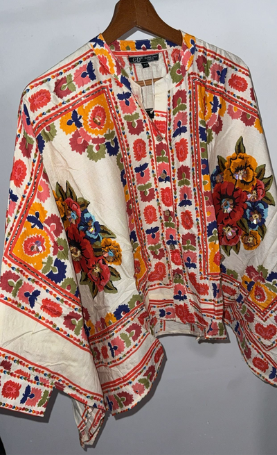 Ensemble chemise ample avec pantalon large