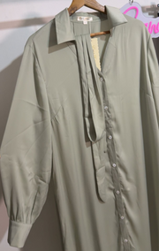 Robe chemise longue