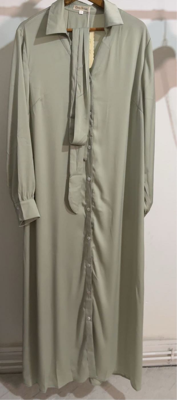 Robe chemise longue