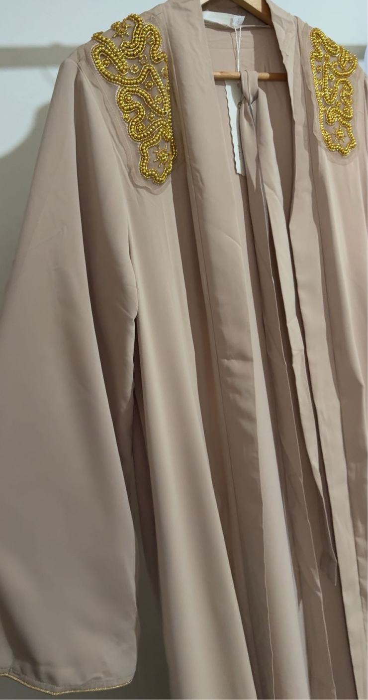 Kimono perlé avec ceinture