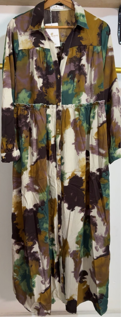 Robe chemise longue