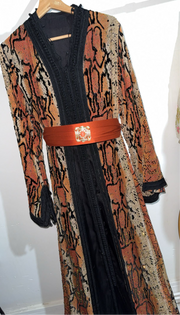 Caftan pailletée