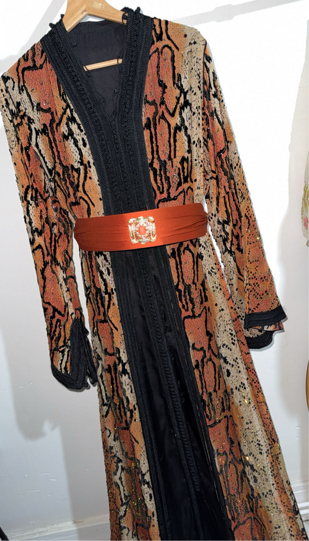 Caftan pailletée