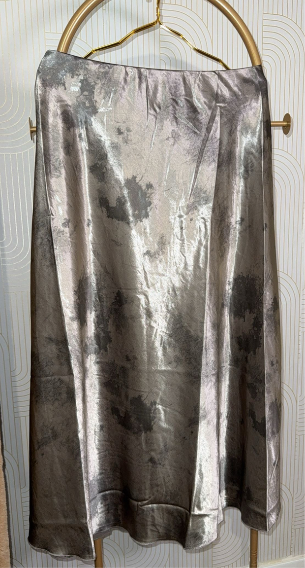Jupe longue silver