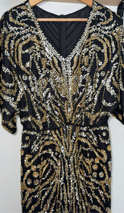 Robe soirée demi manches