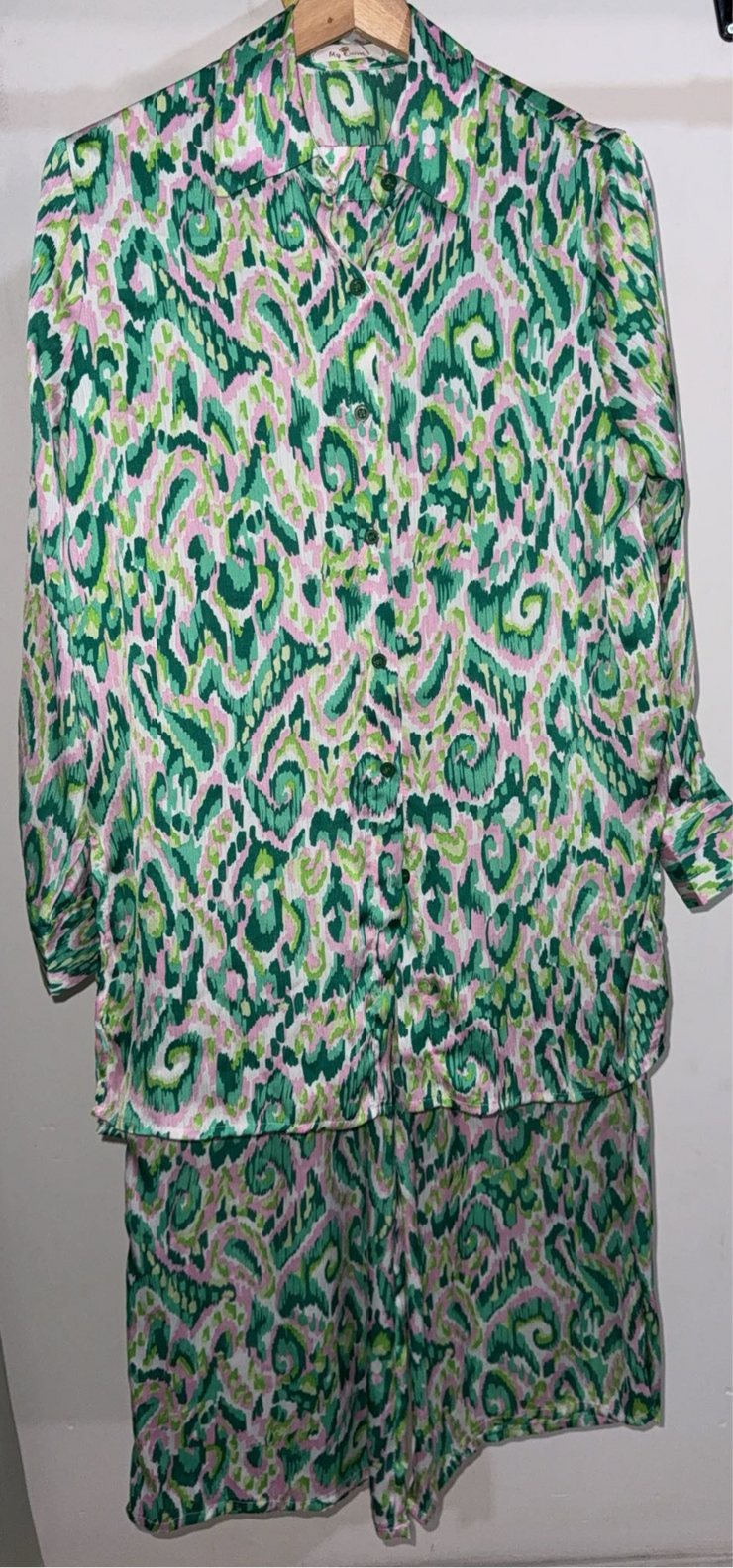 Ensemble chemise et pantalon large