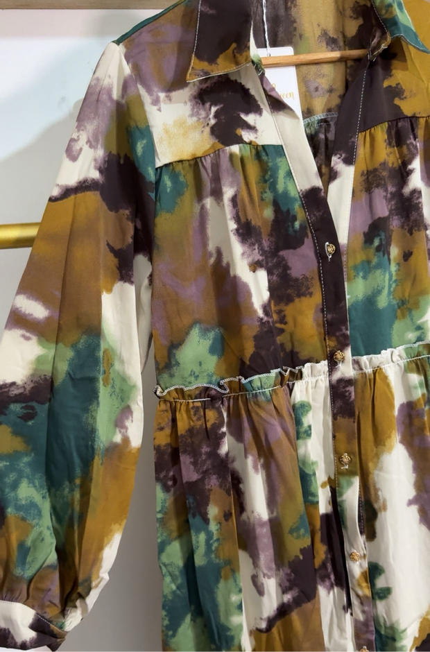 Robe chemise longue