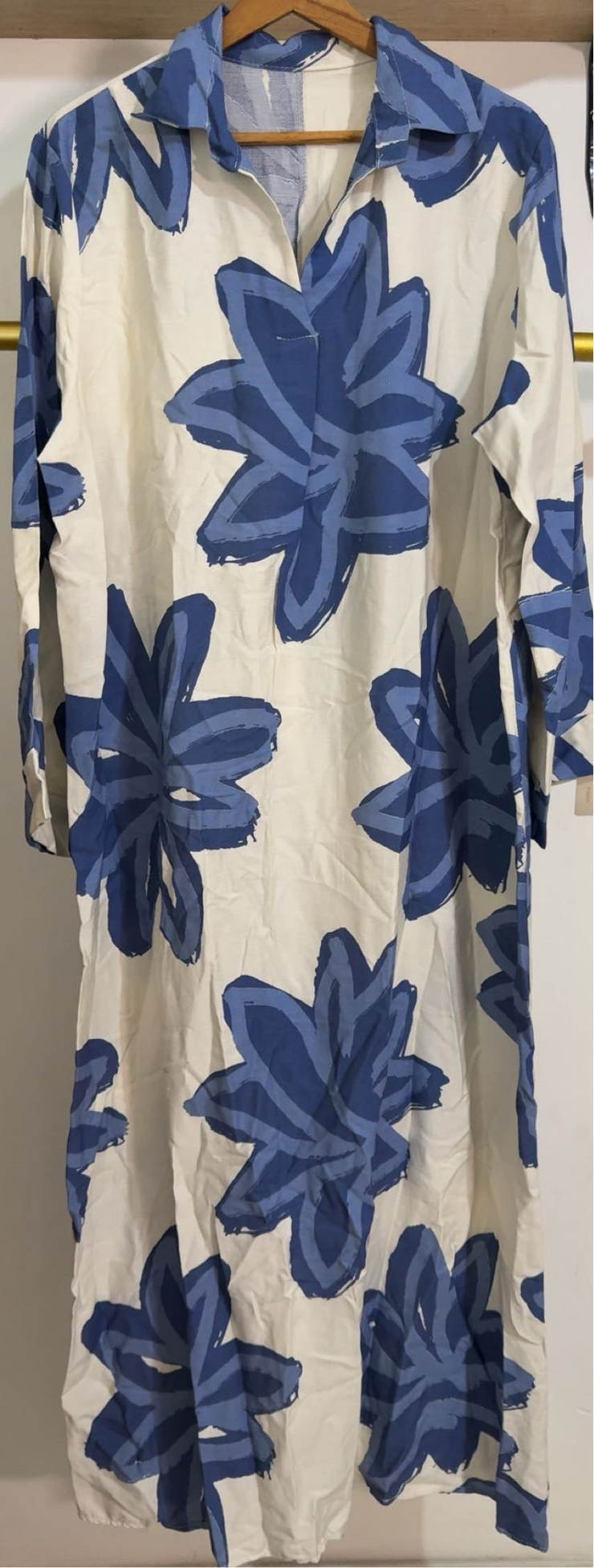 Robe longue florale