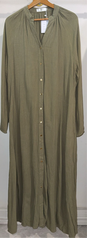 Robe chemise longue