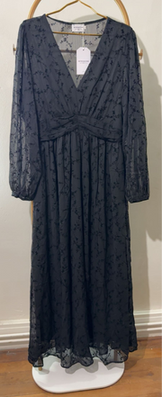 Robe longue noir