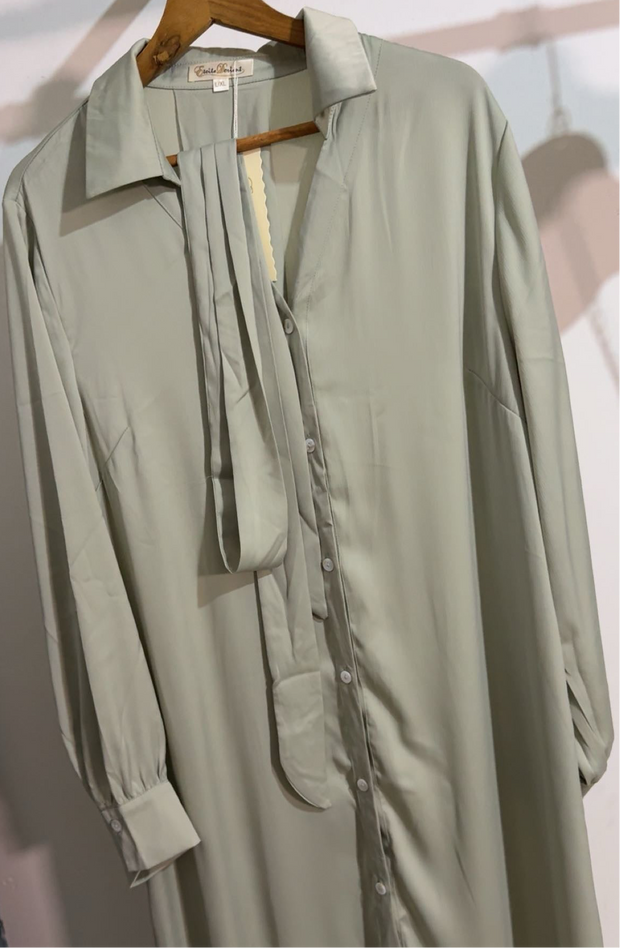 Robe chemise longue