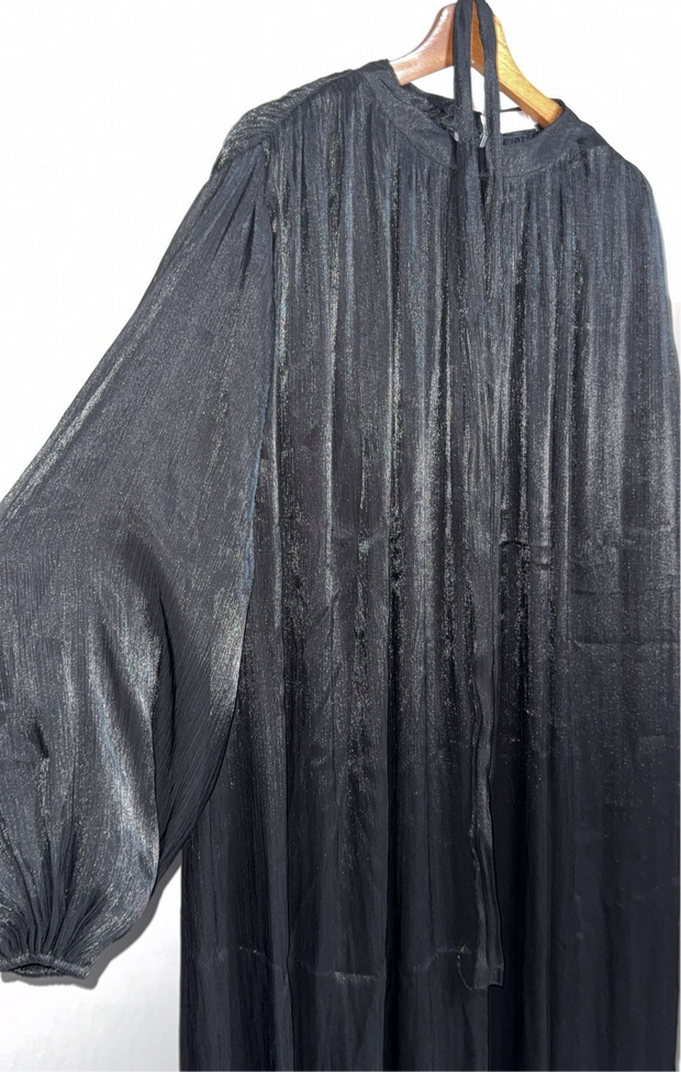 Robe longue avec ceinture