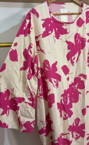 Robe longue florale