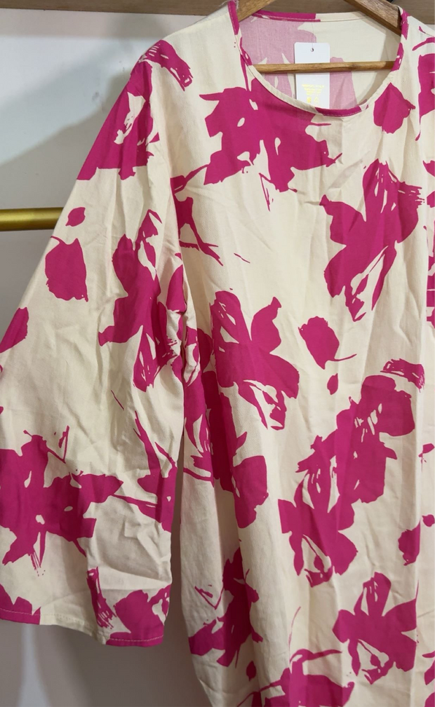 Robe longue florale