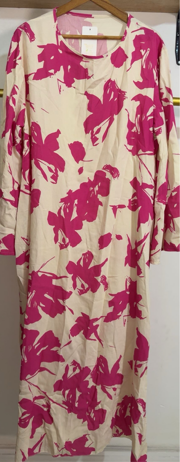Robe longue florale