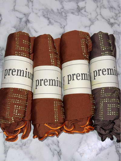 Foulard jersey premium avec strass