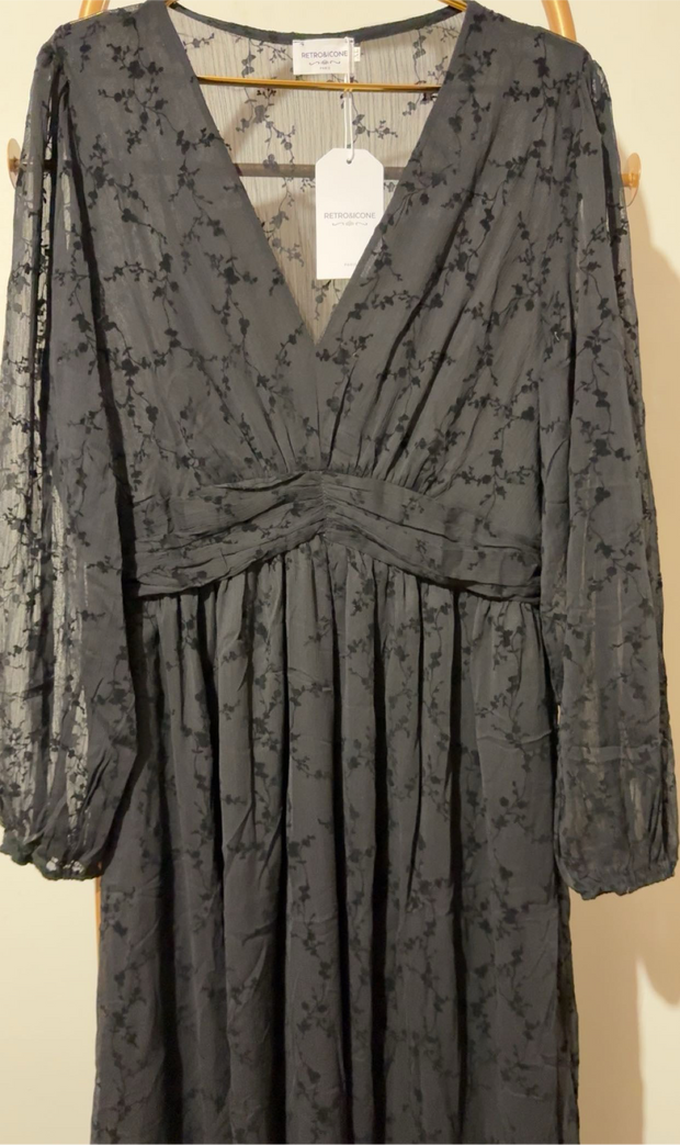 Robe longue noir