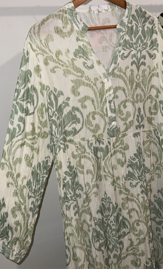 Robe longue en viscose
