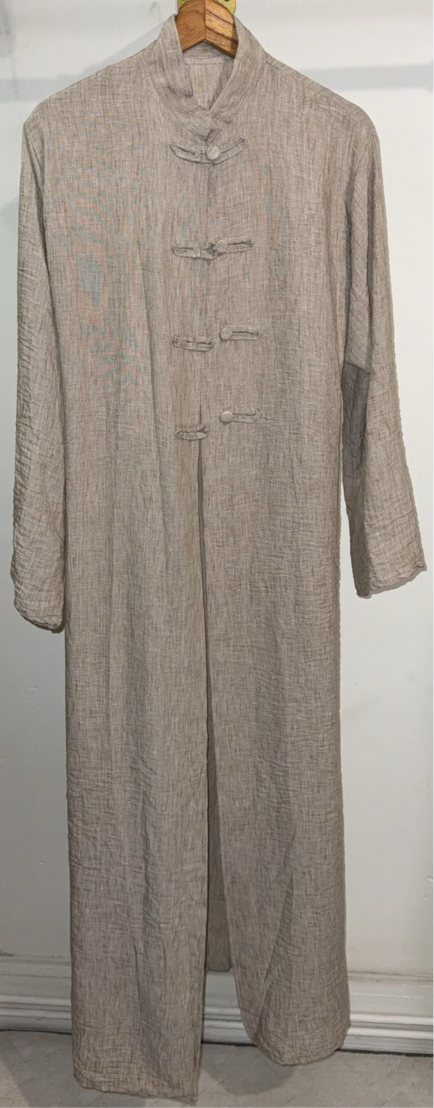 2 pièce robe sans manche longueet kimono