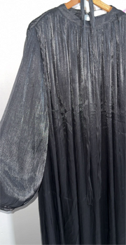 Robe longue avec ceinture