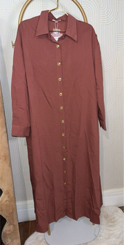 Robe chemise longue