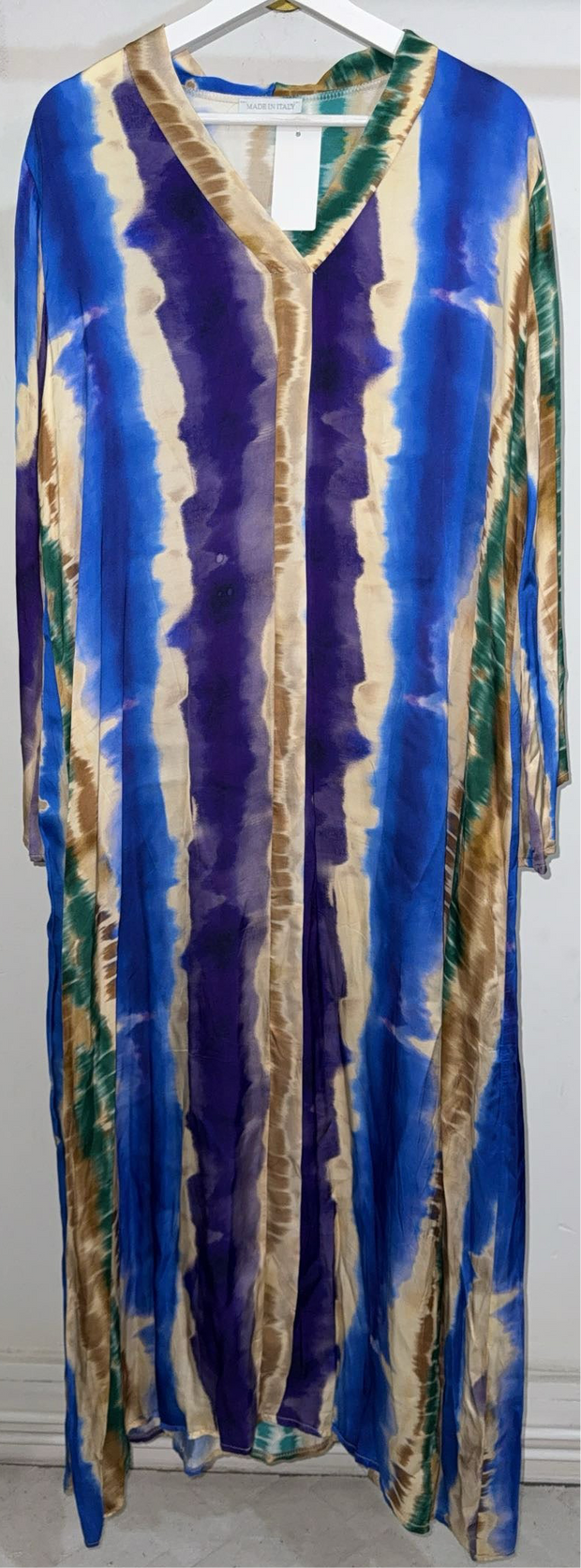Robe longue satin de soie