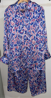 Ensemble chemise et pantalon large
