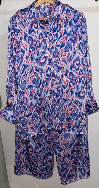Ensemble chemise et pantalon large