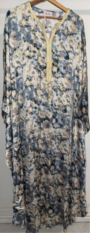 Abaya avec doré