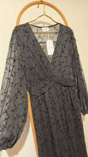 Robe longue noir