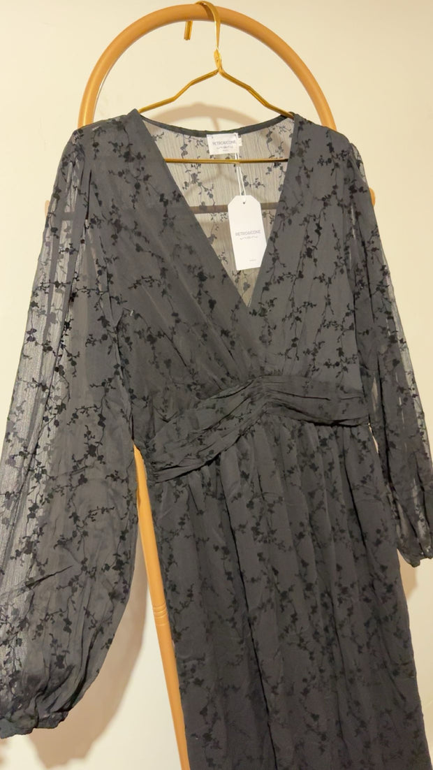 Robe longue noir