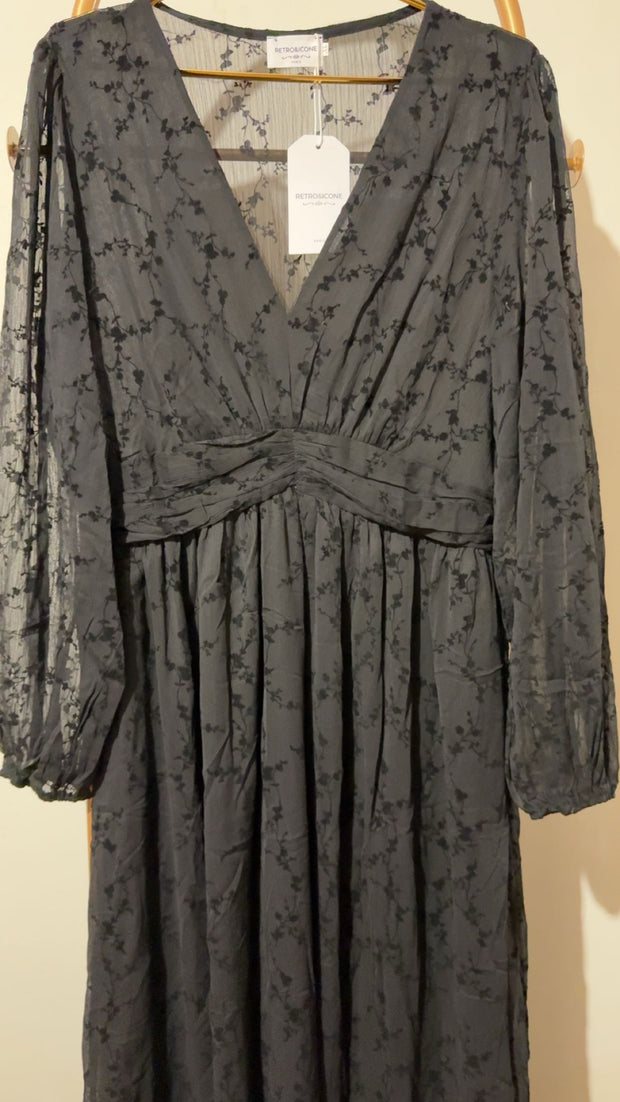 Robe longue noir