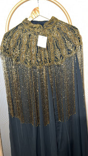 Abaya soirée deux pièces