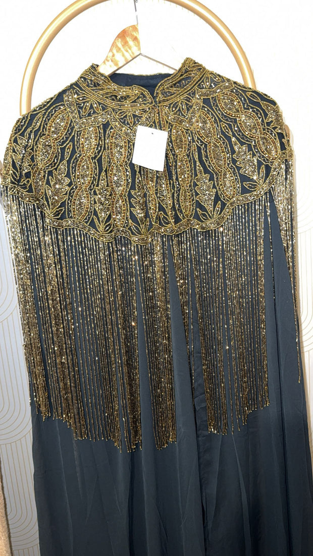 Abaya soirée deux pièces