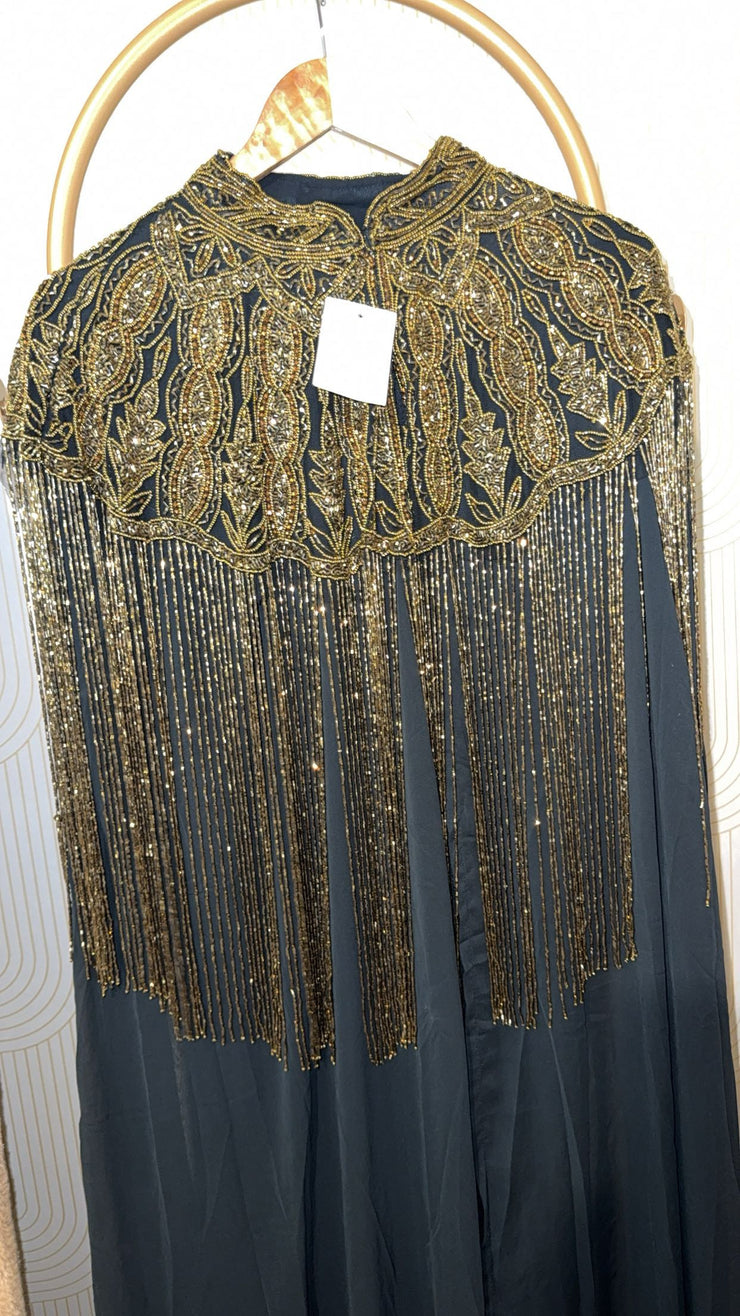 Abaya soirée deux pièces