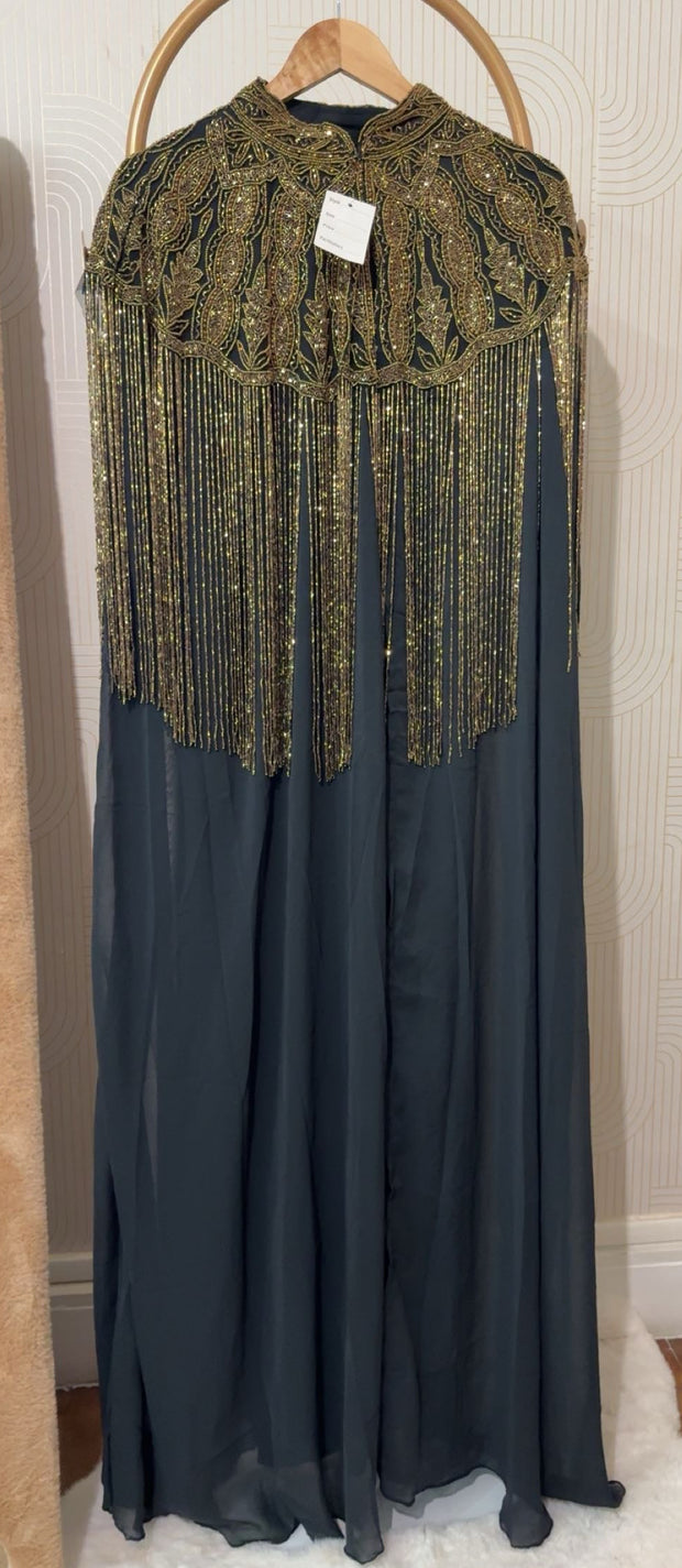 Abaya soirée deux pièces