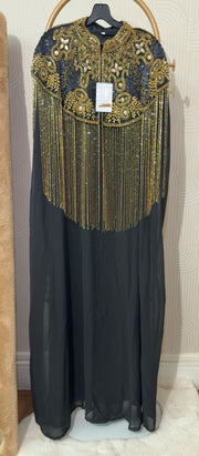 Abaya soirée deux pièces