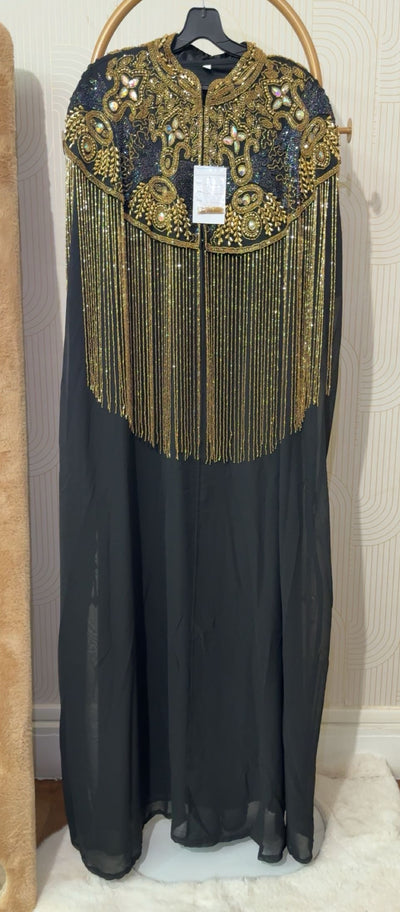 Abaya soirée deux pièces