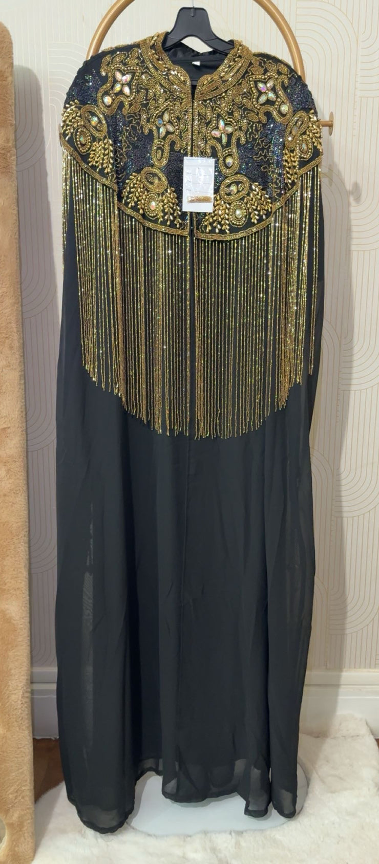 Abaya soirée deux pièces