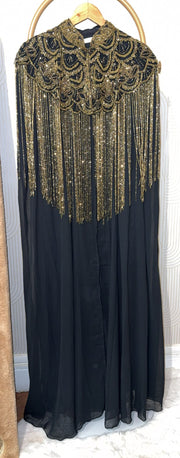 Abaya soirée deux pièces