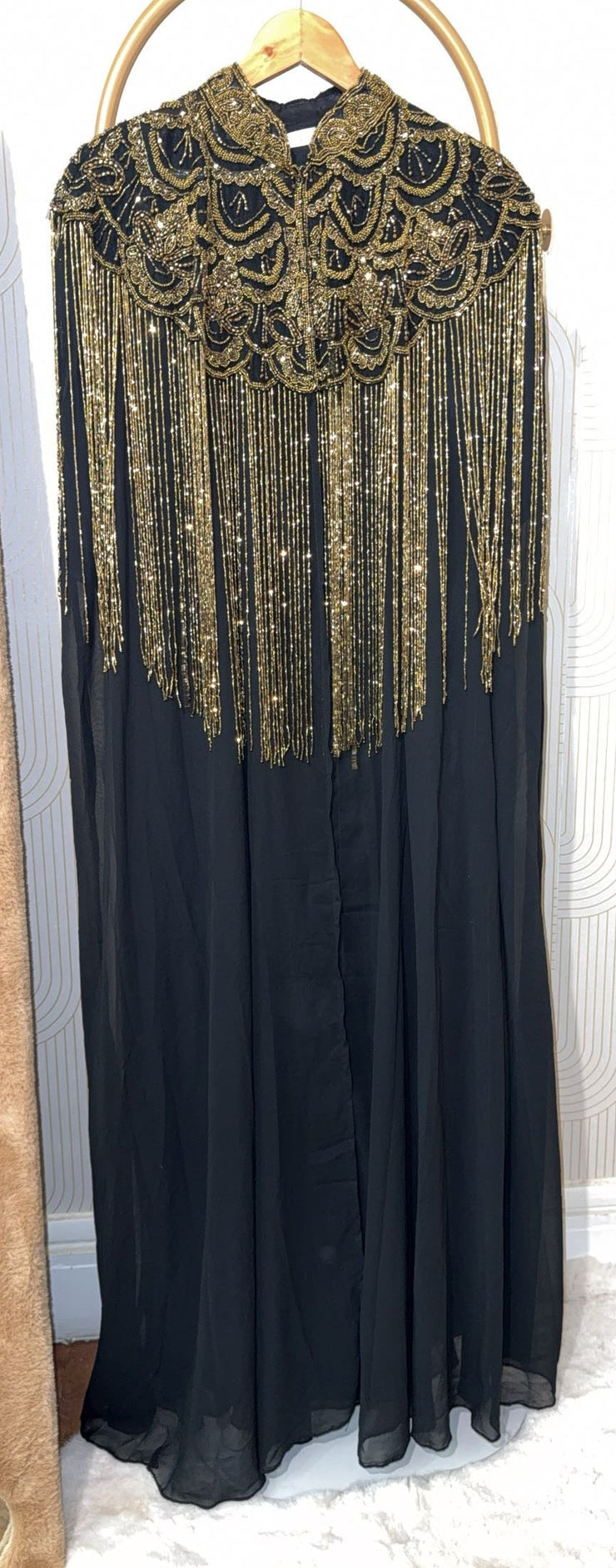 Abaya soirée deux pièces