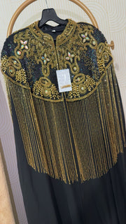 Abaya soirée deux pièces