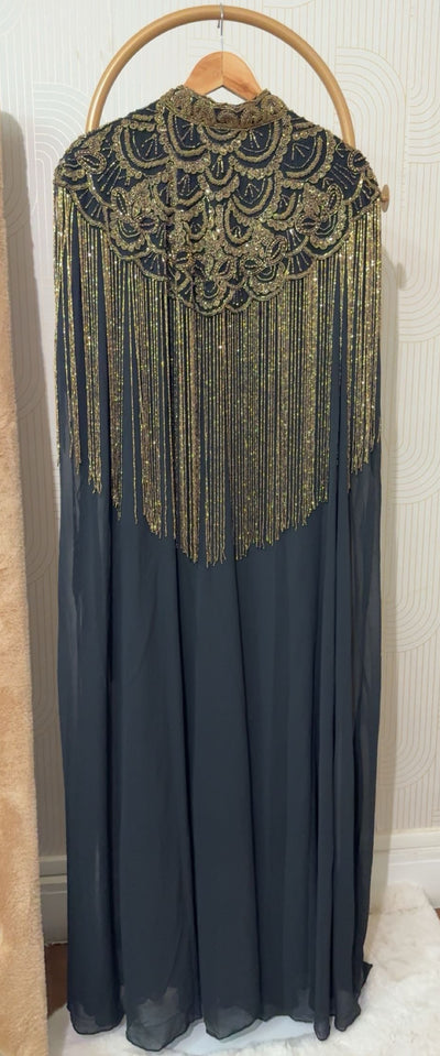 Abaya soirée deux pièces