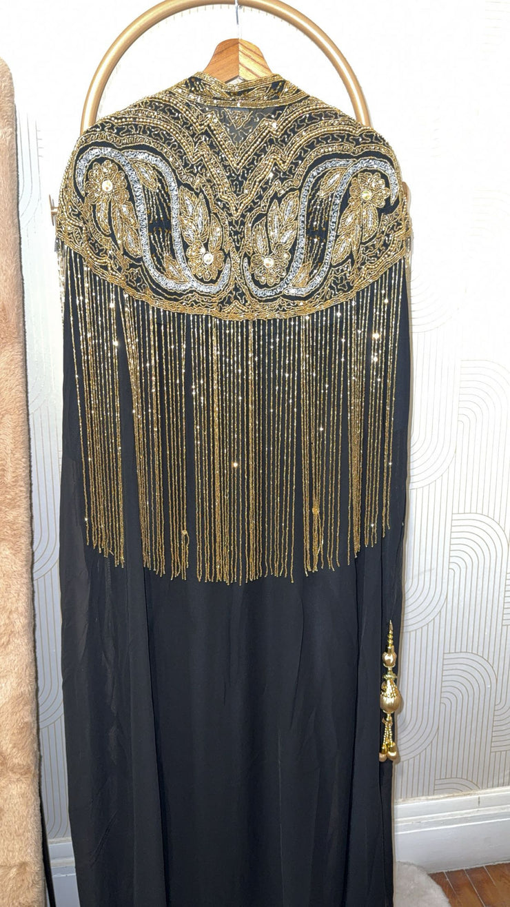 Abaya soirée 2 pièces