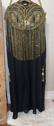 Abaya soirée 2 pièces