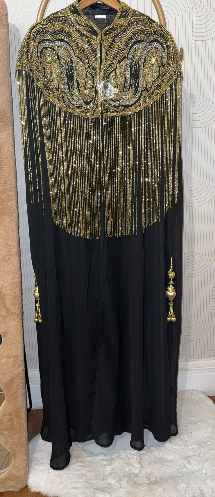 Abaya soirée 2 pièces