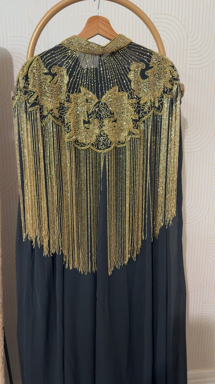 Abaya soirée 2 pièces